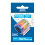 Bloco de Notas Adesivo Tilibra + Dispenser Tili Notes Roller 5 Cores