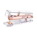 Grampeador Tilibra Rosé Gold Transparente