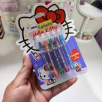 Kit 5 Mini Caneta Hello Kitty Colorida Leo&Leo