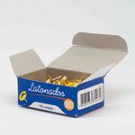 Percevejo Latonado Dourado BRW - 100 unidades