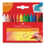 Gizão de Cera Faber Castell - 12 Cores