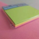 Bloco Notas Adesivas Tilibra Tili Notes para Recados e Lembretes 76x76mm 100 Folhas 4 Cores