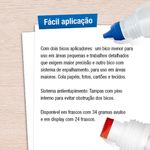 Cola Gel Faber Castell 2 Bicos - para Áreas Maiores e Menores 34g