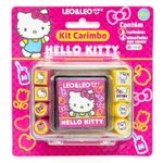 Estojo 8 Carimbo + 1 Almofada Hello Kitty Leo&Leo