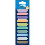Kit 10 Bloco Adesivo Marcador de Página Cis - 20 Folhas cada