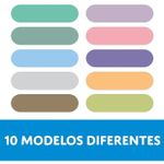 Kit 10 Bloco Adesivo Marcador de Página Cis - 20 Folhas cada