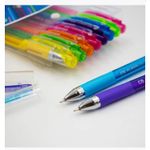 Kit 10 Caneta Cis Fusion Gel Pastel + Neon Ponta 1.0mm