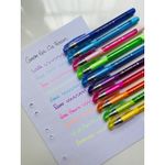 Kit 10 Caneta Cis Fusion Gel Pastel + Neon Ponta 1.0mm
