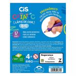 Lápis de Cor BIG Cis Criatic - 12 Cores (Com Apontador)