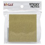 Bloco Notas Adesivas Papel Kraft Eagle para Lembrete 100 Folhas