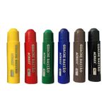 Tinta Guache Bastão Acrilex 6 Cores
