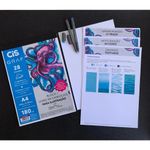 Apostila Bloco Livro de Exercícios Cis para Ilustração e Desenho A4 180g - 28 Folhas