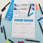Apostila Bloco Livro de Exercícios Cis para Ilustração e Desenho A4 180g - 28 Folhas