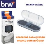 Apagador para Quadro Branco BRW com Depósito