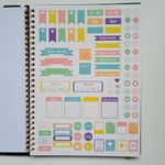 Planner de Capa Dura Espiral BRW Flores e Folhas Natureza 80 Folhas