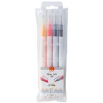 Kit 4 Marca Texto Duo + Fineliner BRW - Cores Neon