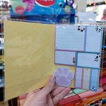 Kit Bloco Adesivo Notas e Marcador de Páginas Tilibra Panda Fofo - Patinha, Pontilhado, Pautado, Checklist e Quadriculad