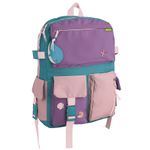 Mochila Leo&Leo Fundo do Mar com Chaeiro de Baleia