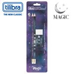 Kit Escolar Tilibra Magic 2 Lápis + 1 Borracha - Lua, Eclipse, Estrelas, Universo