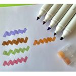 Kit 5 Marca Texto BRW Ponta Flexível - Edição Especial Boho
