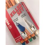 Kit 5 Caneta Apagável Stabilo Killer Set - Cores Básicas 0.4mm
