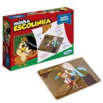 Jogo Educativo Quebra Cabeças do Pínóquio Minha Escolinha Xalingo
