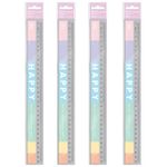 Régua Tom Pastel Tilibra Happy 30cm