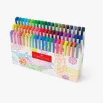 Kit Coleção Completa 60 Caneta Fine Pen Faber Castell - Com Estojo Expositor Ponta Fina 0.4mm