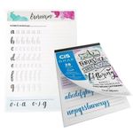 Bloco Livro de Exercícios Apostila Cis Graf - Brush Lettering