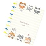 Caderno Inteligente Colegial Disco Smart Gatinho Cachorrinho BRW Completo