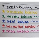 Kit 6 Caneta BRW Fine Marker Cores Básicas Hidrográfica Ponta 1.0mm