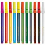 Canetinhas Hidrográficas Mágicas Faber Castell 10 Cores + 2 Magic Muda de Cor e Efeito Degradê