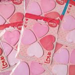 Kit 4 Bloco Notas Adesivas Coração Molin - 100 Folhas Total