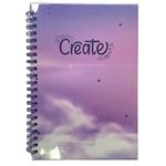 Caderno Capa Dura BRW Dreams Pautado Médio - 80 Folhas