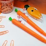 Kit Fofo de Cenoura Tilibra - Fita Corretiva + Lapiseira 0.7mm