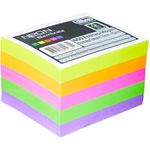 Bloco Notas Cubo tira Folhas Tilibra 600 Folhas Cores Neon