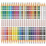 Lápis de Cor Faber Castell Bicolor - 48 Cores
