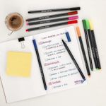 Kit Caneta Jocar Office Fine Plus Ultra Fina 0.4mm