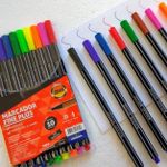 Kit Caneta Jocar Office Fine Plus Ultra Fina 0.4mm