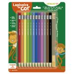 Lapiseira de Cor Leo&Leo Grafite Colorido 2.6mm - Kit ou Unidade - Refil