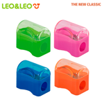 Apontador Simples com Depósito Leo&Leo Colorido - Kit ou unidade