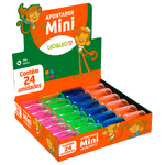 Apontador Simples com Depósito Leo&Leo Colorido - Kit ou unidade