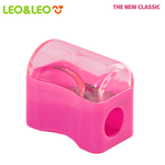 Apontador Simples com Depósito Leo&Leo Colorido - Kit ou unidade