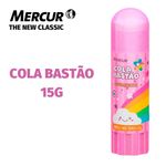 Cola Bastão Mercur Decorada Fofa - Cores Mágicas Tom Pastel e Sistema Solar Universo