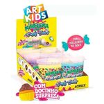 Slime Kimeleka Candy Colors Acrilex 180g - Cheirinho de Doce - Docinho Supresa