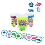 Slime Kimeleka Fundo do Mar Acrilex 180g - Boneco Supresa