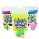 Slime Kimeleka Fundo do Mar Acrilex 180g - Boneco Supresa