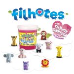 Slime Kimeleka Filhotes Fofos Acrilex 180g - Boneco Bichinho Supresa