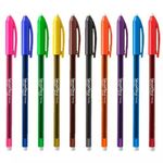 Kit Caneta Newpen Perfumada Pentop Colorida com Cheirinho e Ponta Fina 0.7mm