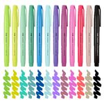 Caneta Marca Texto Cis Lumini Trend Colors Black - Unidade